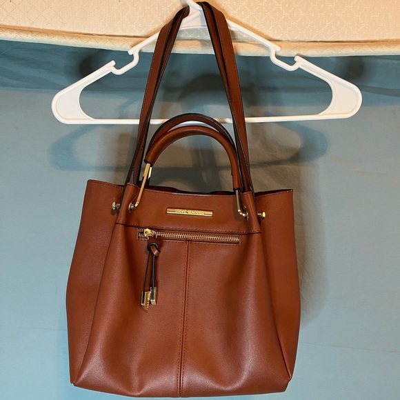 Steve Madden Bags Womens Steve Madden Brown Boho Purse Wgold Metal